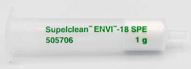 Supelclean&#8482; ENVI&#8482;-18 SPE Tube bed wt. 1&#160;g, volume 6&#160;mL, pk of 30