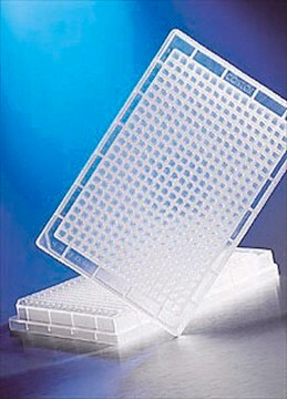 Corning&#174; 384 well microplate clear polypropylene, round bottom, sterile, lid: no, pack of 25