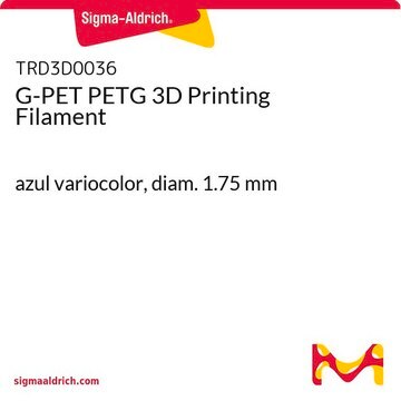 G-PET PETG 3D Printing Filament azul variocolor, diam. 1.75&#160;mm