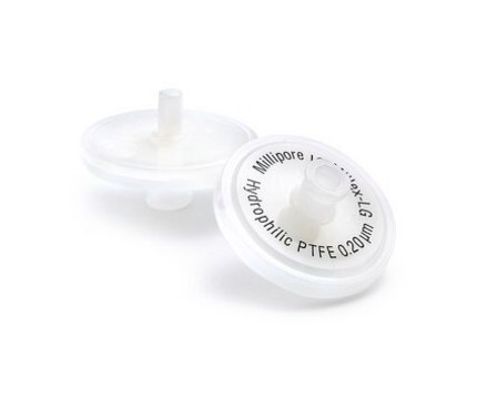 Millex&#174; hydrophilic PTFE syringe filter pore size 0.2&#160;&#956;m, diam. 13&#160;mm, non-sterile