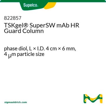 TSKgel&#174; SuperSW mAb HR Guard Column phase diol, L × I.D. 4&#160;cm × 6&#160;mm, 4&#160;&#956;m particle size