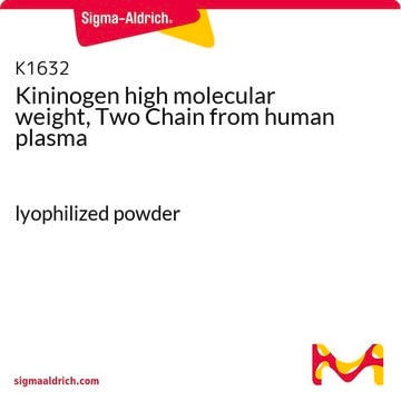 Kininogen high molecular weight, Two Chain from human plasma lyophilized powder