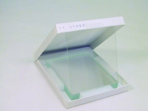 GE glass plates size 10 x 8 cm