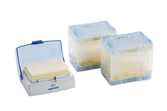 Eppendorf&#174; epT.I.P.S.&#174; G Reload 384 Eppendorf Quality&#8482;, tip capacity × L 0.1-20&#160;&#956;L × 42&#160;mm, white tip, case of 3,840&#160;ea (10 trays x 384 tips)