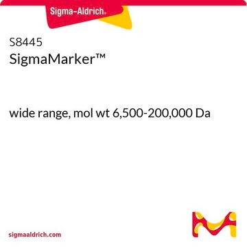 SigmaMarker&#8482; wide range, mol wt 6,500-200,000&#160;Da