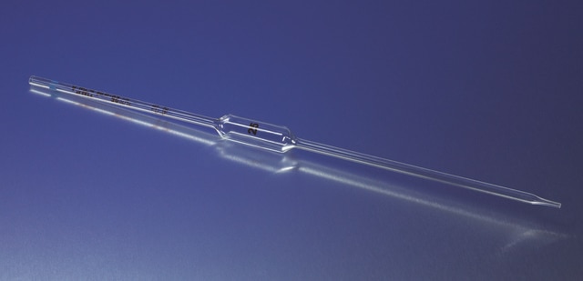 Pyrex&#174; volumetric pipette, certified, to contain, to deliver, Class A volume 5&#160;mL