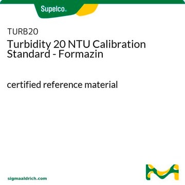 Turbidity 20 NTU Calibration Standard - Formazin certified reference material