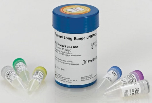 Expand&#8482; Long Range dNTPack suitable for PCR, hotstart: no, Long Range PCR