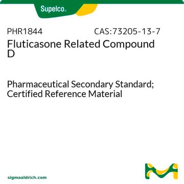 Fluticasone Related Compound D Pharmaceutical Secondary Standard; Certified Reference Material