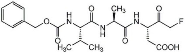 Caspase Inhibitor VI Z-VAD-FMK, CAS 161401-82-7, is an irreversible pan caspase inhibitor. Does not require pretreatment with esterase for in vitro studies.