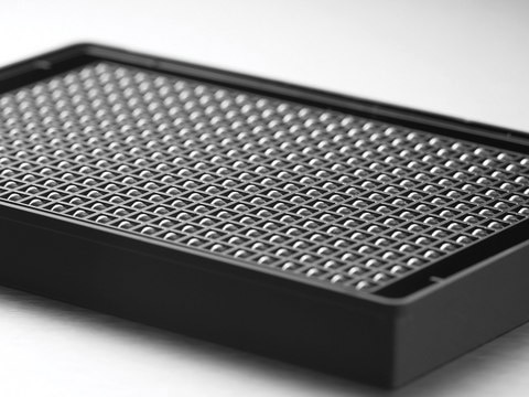 Corning&#174; spheroid microplates 384 well, round black/clear bottom, ULA (Ultra-Low Attachment surface), lid, sterile