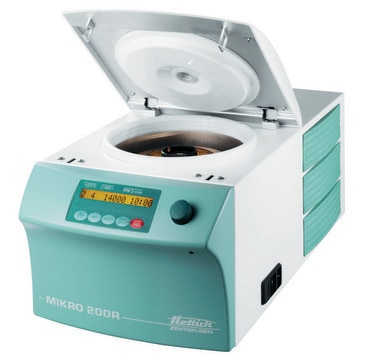 Hettich&#174; MIKRO 200/200R centrifuge MIKRO 200R, AC/DC input 115 V AC