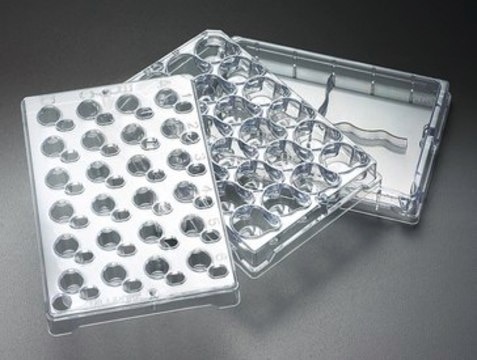 Millicell&#174; 24 well Plate pore size 0.4&#160;&#956;m, polycarbonate membrane, sterile