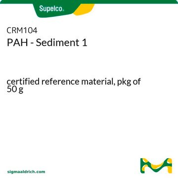 PAH - Sediment 1 certified reference material, pkg of 50&#160;g