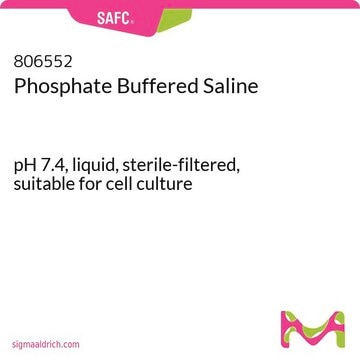 Phosphate Buffered Saline pH 7.4, liquid, sterile-filtered, suitable for cell culture