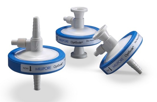 Millipore Express&#174; SHC, OptiScale&#174; Capsule filtration area 3.5&#160;cm2, OptiScale&#174; 25, pore size 0.5/0.2 &#956;m