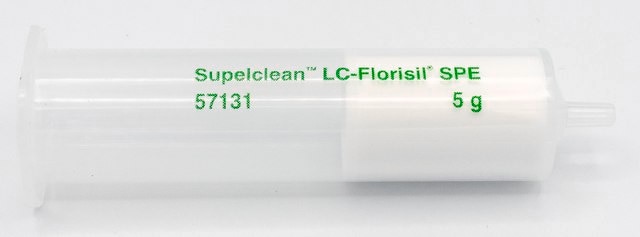 Supelclean&#8482; LC-Florisil&#174; SPE Tube bed wt. 5&#160;g, volume 20&#160;mL, pk of 20