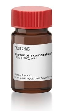 Thrombin generation chromogenic substrate &#8805;90% (HPLC), solid