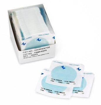 S-Pak&#174; Membrane Filter mixed cellulose esters (MCE), pore size 0.45&#160;&#956;m, filter diam. 47&#160;mm, white gridded membranes for microbiological analysis