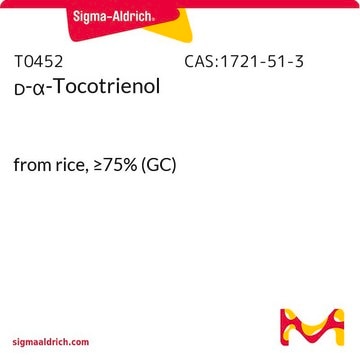 D-&#945;-Tocotrienol from rice, &#8805;75% (GC)