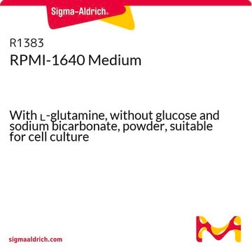 RPMI-1640 Medium With L-glutamine, without glucose and sodium bicarbonate, powder, suitable for cell culture