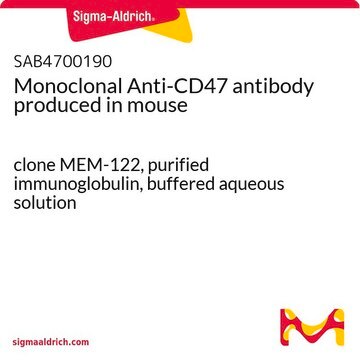 Monoclonal Anti-CD47 antibody produced in mouse clone MEM-122, purified immunoglobulin, buffered aqueous solution