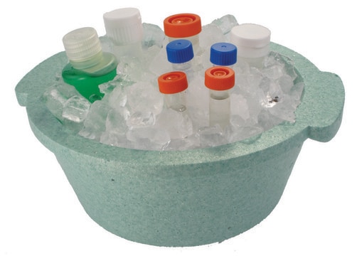 GLACIERbrand&#8482;, triple density small ice bucket, volume 2.5&#160;L, blue