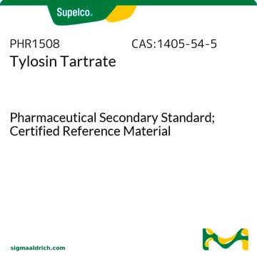 Tylosin Tartrate Pharmaceutical Secondary Standard; Certified Reference Material