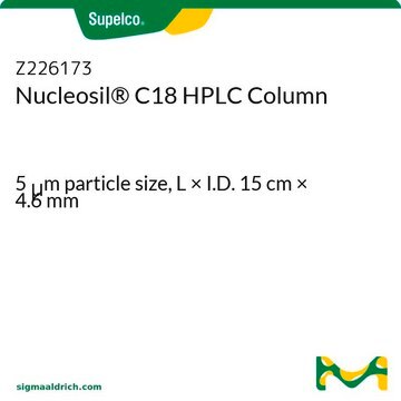 Nucleosil&#174; C18 HPLC Column 5&#160;&#956;m particle size, L × I.D. 15&#160;cm × 4.6&#160;mm