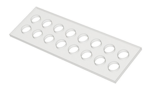 Grace Bio-Labs silicone gasket for ProPlate&#174; microarray system fits 16 wells, diam. 6&#160;mm