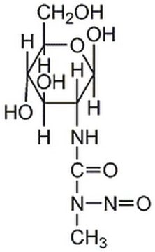 Streptozotocin An N-nitroso-containing diabetogenic compound that acts as a nitric oxide donor in pancreatic islets. An antibiotic effective against Gram-negative bacteria. Causes DNA alkylation and DNA strand breaks in pancreatic islet cells.