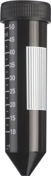 Centrifuge Tube tube capacity 50&#160;mL, black, conical bottom, pack of 500&#160;ea (Bulk Wrap), sterile