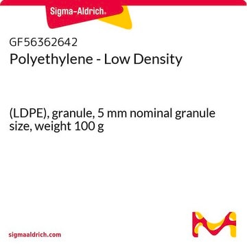 Polyethylene - Low Density (LDPE), granule, 5&#160;mm nominal granule size, weight 100&#160;g