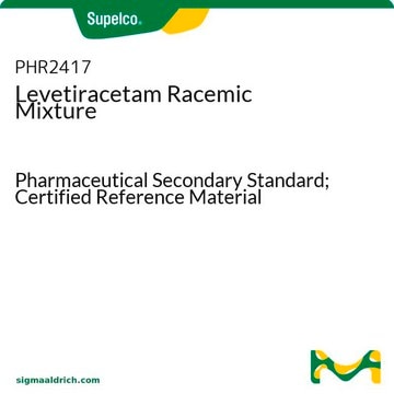 Levetiracetam Racemic Mixture Pharmaceutical Secondary Standard; Certified Reference Material