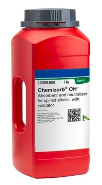 Chemizorb&#174; OH&#8315; Absorbent and neutralizer for spilled alkalis, with indicator