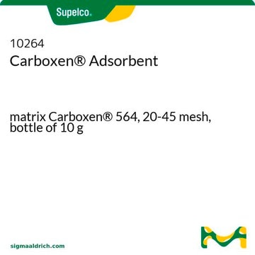 Carboxen&#174; Adsorbent matrix Carboxen&#174; 564, 20-45&#160;mesh, bottle of 10&#160;g