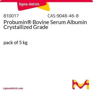 Probumin&#174; Bovine Serum Albumin Crystallized Grade pack of 5&#160;kg