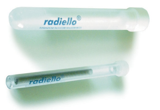 radiello&#8482; Cartridge Adsorbents for sampling HF, NO2, and SO2, matrix microporous PE impregnated with wet TEA, pk of 20