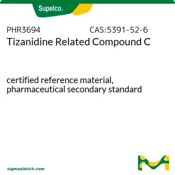 Tizanidine Related Compound C certified reference material, pharmaceutical secondary standard