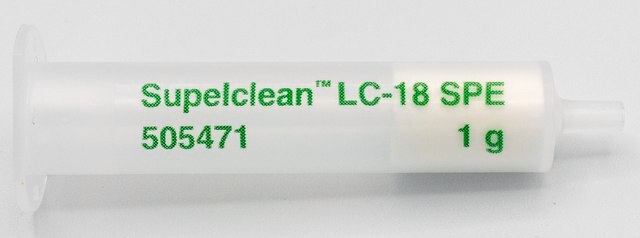 Supelclean&#8482; LC-18 SPE Tube bed wt. 1&#160;g, volume 6&#160;mL, pk of 30