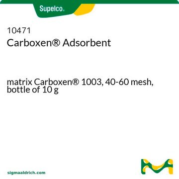 Carboxen&#174; Adsorbent matrix Carboxen&#174; 1003, 40-60&#160;mesh, bottle of 10&#160;g