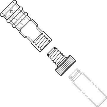 Ace Rotary Evaporator Vial Adapter Kit FETFE&#174; O-ring, adapter joint: ST/NS 29/32