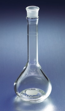 Pyrex&#174; wide mouth micro volumetric flask with Pyrex&#174; ST stopper capacity 50&#160;mL