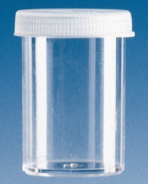 BRAND&#174; sample vial for Leuko-Ery Counter, capacity 12 mL, with lid