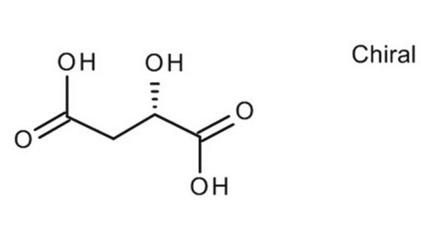 L-(-)-Malic acid for resolution of racemates for synthesis