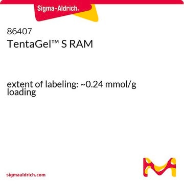 TentaGel&#8482; S RAM extent of labeling: ~0.24&#160;mmol/g loading