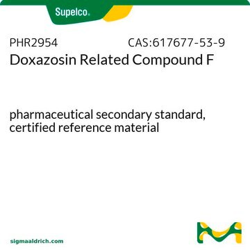 Doxazosin Related Compound F pharmaceutical secondary standard, certified reference material