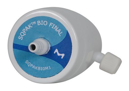 SQPAK&#8482; Bio Final Filter For pyrogen, nuclease, protease and bacteria-free ultrapure water. Use with ultrapure dispensing module of Milli-Q&#174; SQ 2Series systems.