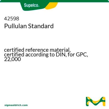 Pullulan Standard certified reference material, certified according to DIN, for GPC, 22,000