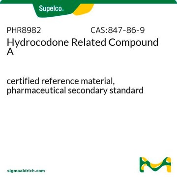 Hydrocodone Related Compound A certified reference material, pharmaceutical secondary standard